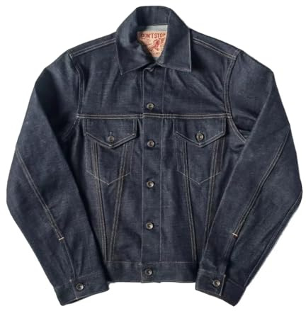 NON STOCK 13.5oz Selvedge Denim Trucker Jacket