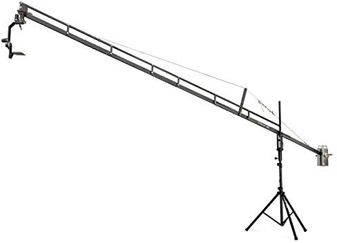 PROAIM 18ft Professionelle Videokamera Filmkranausleger, Stativ für Kameras bis 8kg/17.6lbs mit Tragetasche | für DSLR-Videofilm-Filmproduktion (P-18-JS)