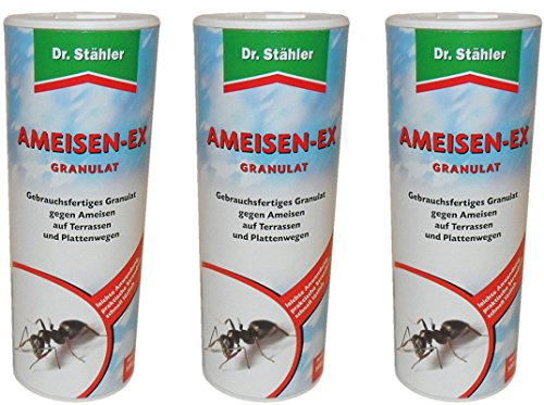 Stähler 3 x 500 g Dr Ameisen-EX Granulat Streu- und Gießmittel