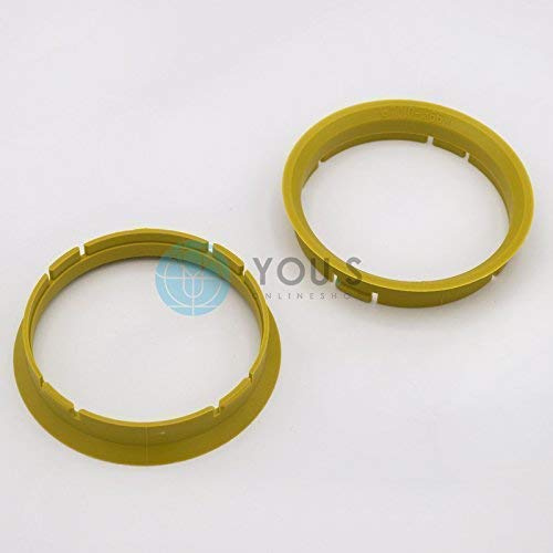 2 x ZENTRIERRINGE DISTANZRING für ALUFELGEN Z11 70,0-66,1 mm Alutec Anzio Rial