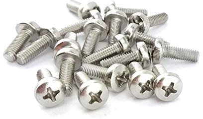 Viti a testa bombata con impronta a croce Phillips in acciaio inox A2 DIN 7985 M3 x 4 (x100)