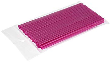 Set: 36x Speichen-Cover Neon-Lila, Speichenschutz, Länge 180mm