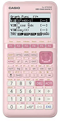 Casio fx-9750GIII Graphing Calculator | Natural Textbook Display | Python Programming | Ideal for Exams, STEM & Advanced Math | Pink