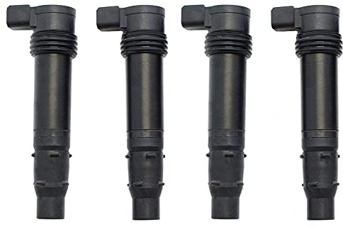 Amrxuts 4 Stück pro Packung F6T570 F6T560 21171-0029 Motorrad Zündspule passt für KAWASAKI ZX-6R NINJA ZX636 ZX600 ZX6R ZXR9F ZX R9F 636 2003-2016