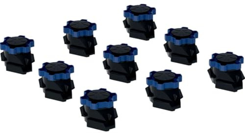Geberit set piedi per piatto doccia in resina di pietra, da 160 cm, piedi regolabili in altezza 6-12 cm