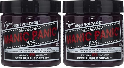 MANIC PANIC CLASSIC DEEP PURPLE DREAM (Paquete de 2)