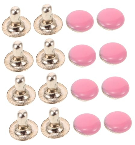 STOBOK Kleiner Metallnieten 3mm 100 Stück Langlebige Winzige Nieten aus Metall für Textilien Taschen Selbstgemacht Basteln Kompakte Metallnieten für Feine Reparaturen und Accessoires