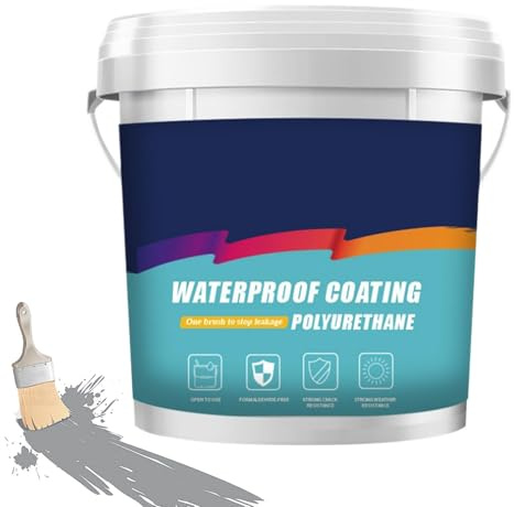 Firelye Wasserdichte Polyurethan-Beschichtung | 1000g Wasserdichter Beschichtungs-Dichtungskleber | Superstarkes, Unsichtbares, Wasserfestes Anti-Leckage-Mittel