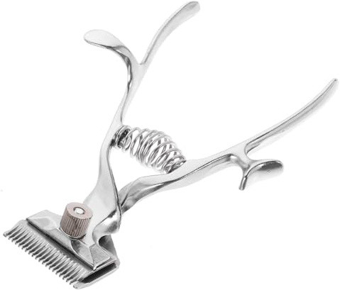 TOGEVAL Tondeuse à Cheveux Manuelle Ultra Silencieuse Pour Animaux De Compagnie Taille Compacte Rasoir Pour Chien Et Chat Soins Capillaires Pratique