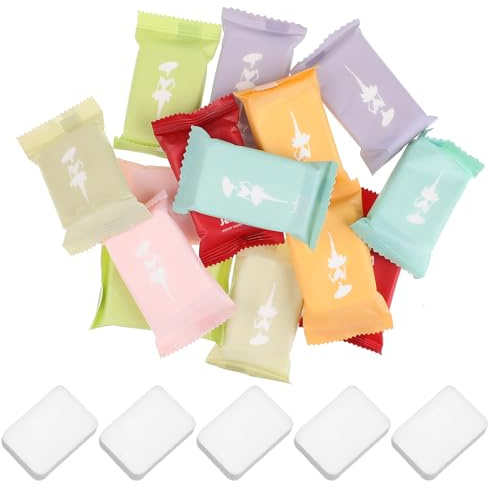 POPETPOP Compressed Face Towel Disposable Travel Camping Wipes Towel Pack Tablets for Facial Tissue Cleaning Supplies