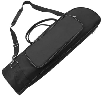 BESTonZON Trompeten Gigbag Oxford Gewebe Mit Schultergurt Und Zubehörfach Leichte Trompetentasche Für Junge Musiker