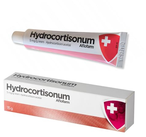 Hydrocortisonum 5 mg/g Creme 15 g – Creme zur äußerlichen Anwendung – pflegende Anwendung für lokal beanspruchte Hautstellen