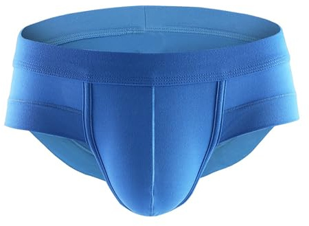 Generiska herrunderkläder, låg midja, snörning bikiniunderbyxor, triangulära byxor, sexiga, andas, ungdomar, vita kalsonger med låg midja, boxershorts, blå, blå, XXL