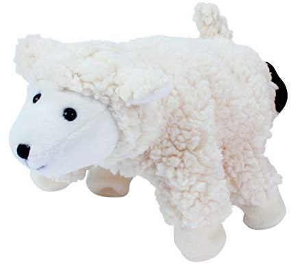 Beleduc - Marionetta Pecora a Guanto per Bambini dai 3 Anni in su - Peluche da Mano Gioco di Ruolo e narrazione