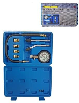 Toolzone 8pc Petrol Engine Compression Test Kit AU343