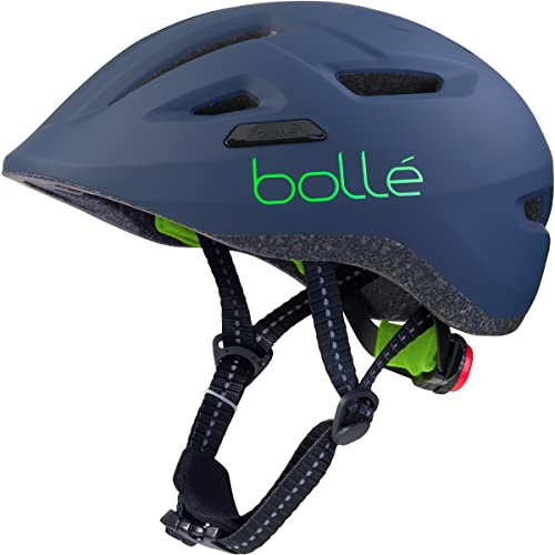 bollé Stance Jr Casco de Bicicleta, Adultos Unisex, Azul, Extra-Small
