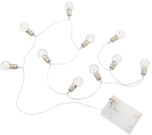BUTLERS LED Lichterkette Indoor 120cm Warmweiß - MINI BULBS -