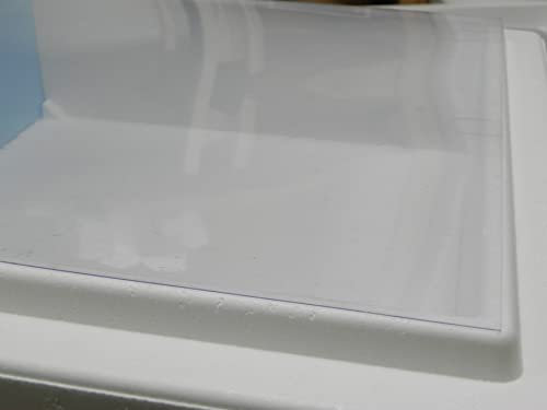 10 Abdeckfix DNM 435x435 mm glasklar Auflage auf die Rähmchen 0,4 mm stabil statt Folie DN Deutsch Normal Imker Imkerei Beuten Bienen Abdeck-Fix