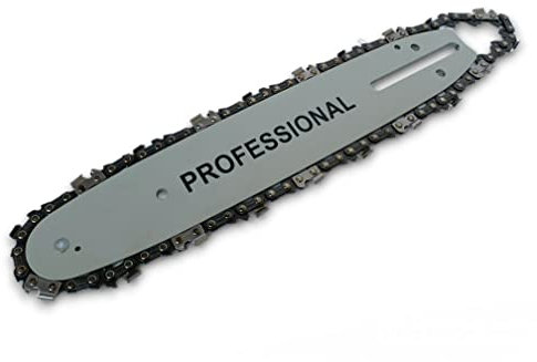 Lama e Barra Per Motosega da 25 cm 10 Pollici 40 Maglie 3/8 Set Ricambio Barra Guida per Motoseghe 25cc da Potatura