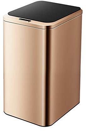 Poubelle Cuisine Les ordures ménagères à induction intelligente peuvent les poubelles automatiques en acier inoxydable peuvent étroiser la poubelle de la cuisine avec une poubelle sans contact avec co