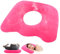 LWMTT Cojín Ortopédico Inflable, Cojín de Asiento de Hemorroides, Cojín Coxis Inflable para Escritorio Silla Ruedas Asiento Coche, Almohada Viscoelástica Ergonómico, Alivio Cóccix y Ciática (Rosa)