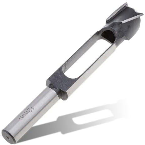Foret à tenon en acier au carbone - Diamètre : 12 mm