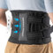 INDEEMAX Rückenstützgürtel für Männer und Frauen, Atmungsaktiver Rückengurt für Rücken und LWS, Verstellbarer Rückenbandage Ergonomischer Taillengürtel mit Abnehmbares 3D Lordosenpolster,M