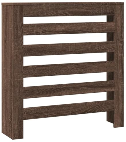 vidaXL Heizkörperverkleidung Eichen-Optik 78x20x82 cm Holzwerkstoff