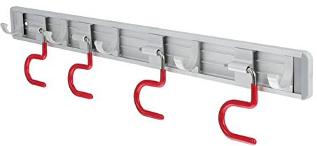 Parliky Gerätehalter Besenhalter Mop-besenhalter Besenaufhänger Mop-aufhänger Wandbehang-besengreifer Für Garten Garage Küche Ohne Lochen Aufhänger