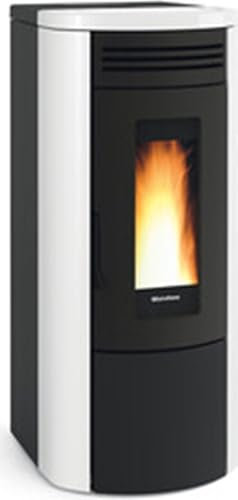 La Nordica - Estufa de pellets ventilada 16 kW color blanco