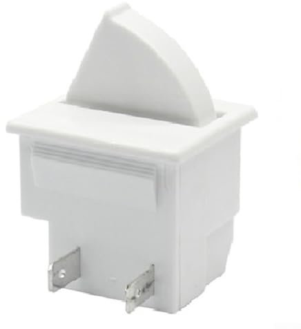 Interruptor de luz para frigorífico AC 5 A, 250 V, accesorios para frigorífico, plástico (2 normalmente cerrados)