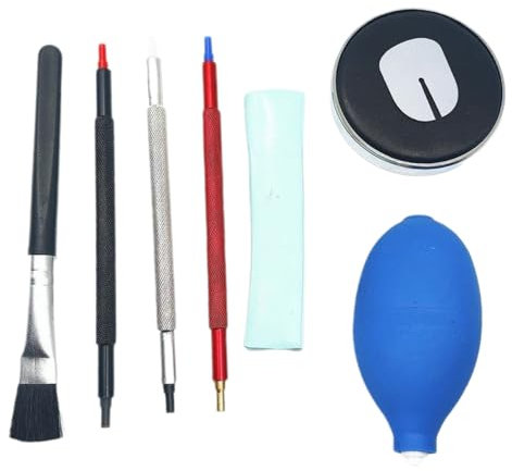 Eventerde Kit de Remplacement de Pile pour Montre - Kit d'Outils Horlogerie Complet pour Débutants et Experts - Accessoires de Nettoyage et Entretien de Bijoux pour Grands Débutants, Utilisateurs à