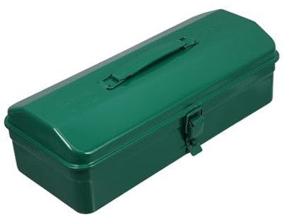 Operitacx Tool Box Portable Green Toolbox Organizer Set with for Automotive Household Use Versatile Storage for DIY Professional Projects