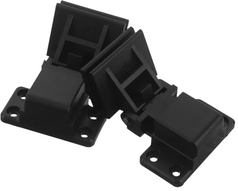 CAXUSD Cerniere Componente di Ricambio Protezione Migliorata per Plastico Nero Coperchio Giradischi per Coperture Antipolvere Giradischi per Uso Home Audio