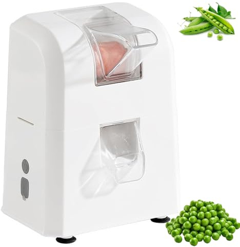 Desgranadora Eléctrica De Guisantes, 450 g/min Máquina Automática Para Edamame Y Frijoles, Peladora Portátil Para Cocina Hogar Restaurante Y Uso Comercial