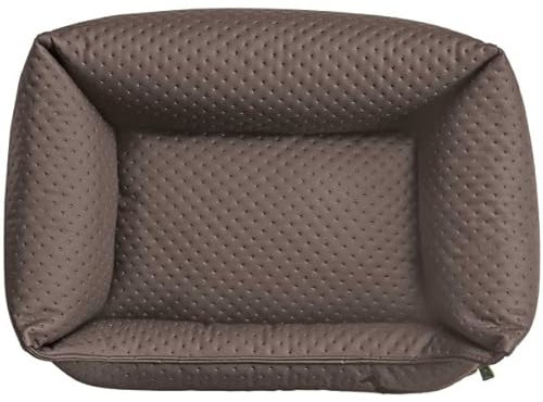 HUNTER MIRA Hundesofa in stylischer Lederoptik Farbe Taupe, Größe S