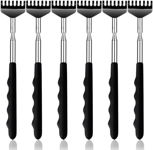 Yexixsr 6 Pack Extendable Back Scratcher for Men Women Adults