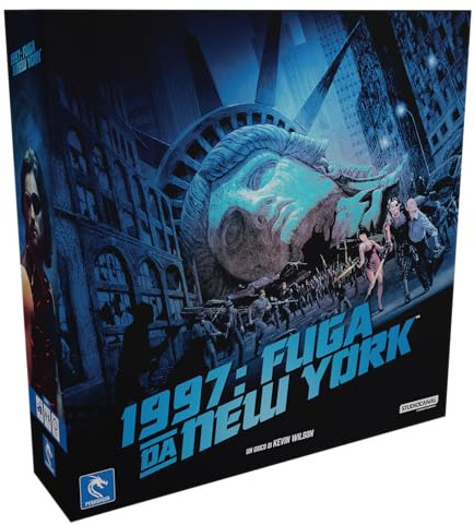Pendragon - 1997: Fuga da New York - Edizione italiana - Gioco da tavolo, Età 13+,1-4 Giocatori