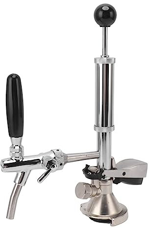 Bomba de fiesta para barril de cerveza de 4 pulgadas, grifo de acero inoxidable para cerveza casera, picnics y bodas, sistema de cerveza de barril y grifos metálicos para barriles de cerveza.