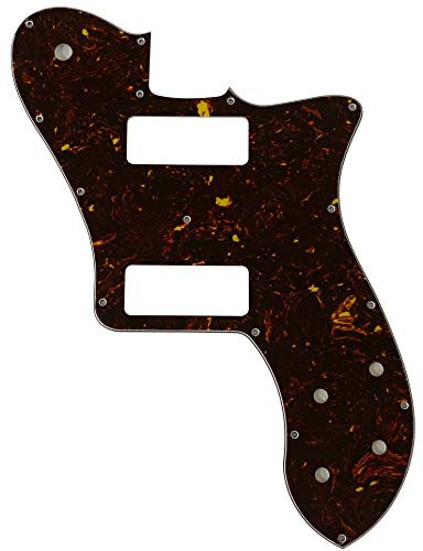 Passend für US Fender 72 Tele Standard Deluxe Reissue P90 Style Gitarren-Schlagbrett (4-lagige, braune Schildkröte)