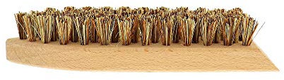10x HOFMEISTER® Schmutzbürste für Schuhe & Stiefel, 19 cm, Schuhbürste gegen Schmutz, echte Fibre Borste und Buche, robuste Reinigungsbürste aus Europa, geeignet für alle Materialien