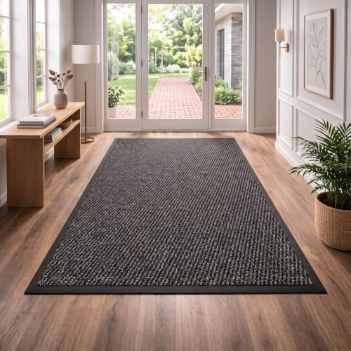 GULLAMBO Rugs Living Room– Indoor And Outdoor 120cm x 180cm Large Area Rug –Kitchen And Office Use Area rugs, Super heavy duty Absorbent Multicolor Barrier Mat, Machine Washable Entrance Rug