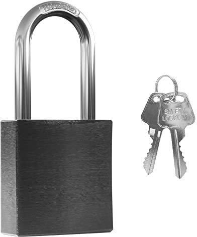 Padlock with Key, [1.49in Long Shackle] Diyife 40mm Heavy Duty Padlocks Outdoor Weatherproof Lock Aluminum Padlocks keyed Alike for School Gym Locker, Office, Garage, Shed, Fence, Warehouse (2 Keys).