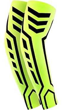 HAOSEM Elastische Ellenbogenschoner Sport Fitness Armstulpen Outdoor Basketball Volleyball Badminton Ellenbogenpolster Laufen Radfahren Armstulpen