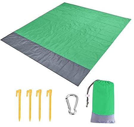 Gemütliche Campingmatratze Wasserdichte Stranddecke im Freien Portable Picknickmatte Campingplatz Matte Matratze Camping Camping Bett Schlafkissen Campingmatratze 160x180 ( Size : United States )