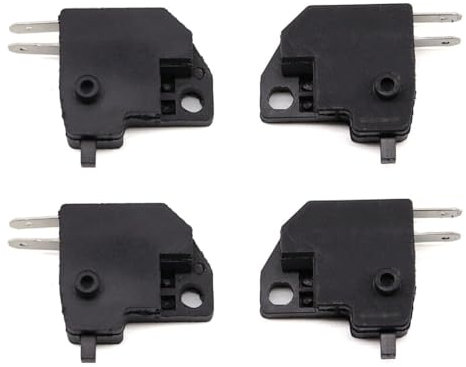 MCHNIC Lot de 4 Contacteur Feux Stop Interrupteurs de Feu Stop Droit Gauche pour la plupart des Scooters Chinois 50/125/150 cm3 REX Baotian Benzhou Jinlun Jonway AGM