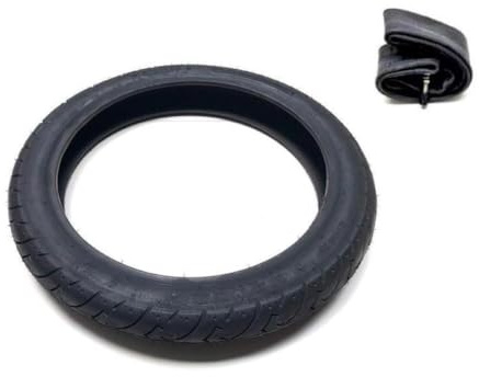 Reifen + Schlauch 2.75-16 passend für SIMSON S50, S51, S70, S53, S83, KR51/1 – K657F + Schlauch mit TR6-Ventil – klassisches Profil, 2 3/4 x 16 – für 16 Zoll SIMSON Mopeds