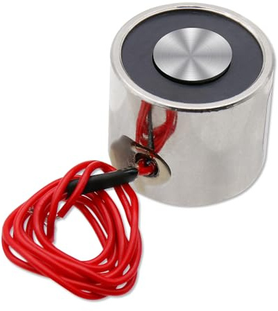 Elektromagnet - P30/22 DC 5V 100N 22LB/10Kg - 30 x 22mm Sauggreifer Runder Elektro-Magnet