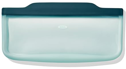 OXO Good Grips Silicone Reusable Bag – Slim Bag (30 oz) - Lagoon