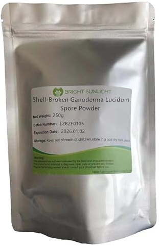 Bright sunlight 250g Duan-Wood Shell-Broken Ganoderma Lucidum Reishi Spore Powder